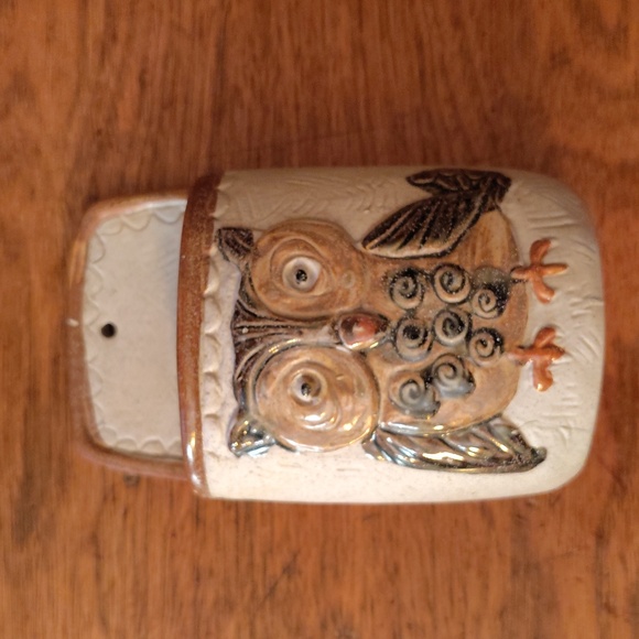 Other - Vintage Owl Wall Pocket Pottery Planter Counterpoint Japan 5"